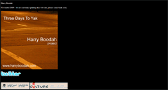 Desktop Screenshot of harryboodah.com
